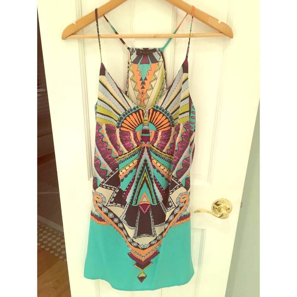 patterned dress